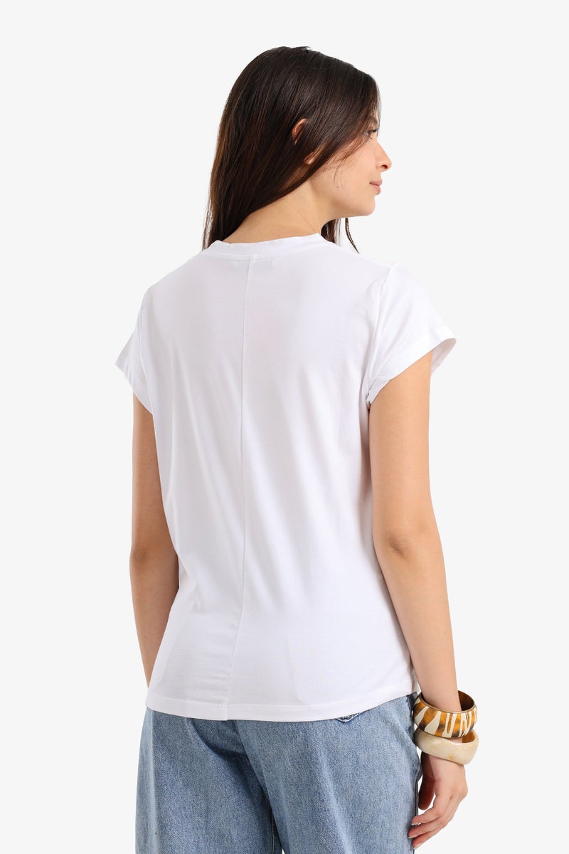Carina Classic Crew Neck Top - Image 3